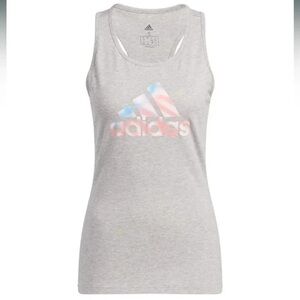 Adidas Americana Graphic Tank, Size: XL, Large, Med Grey NWT